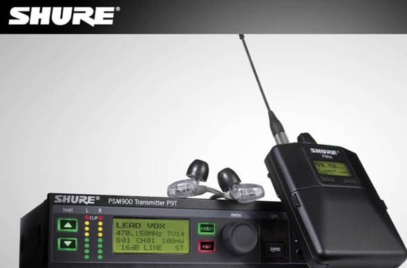 PSM 900 Shure In-Ears Monitoring System